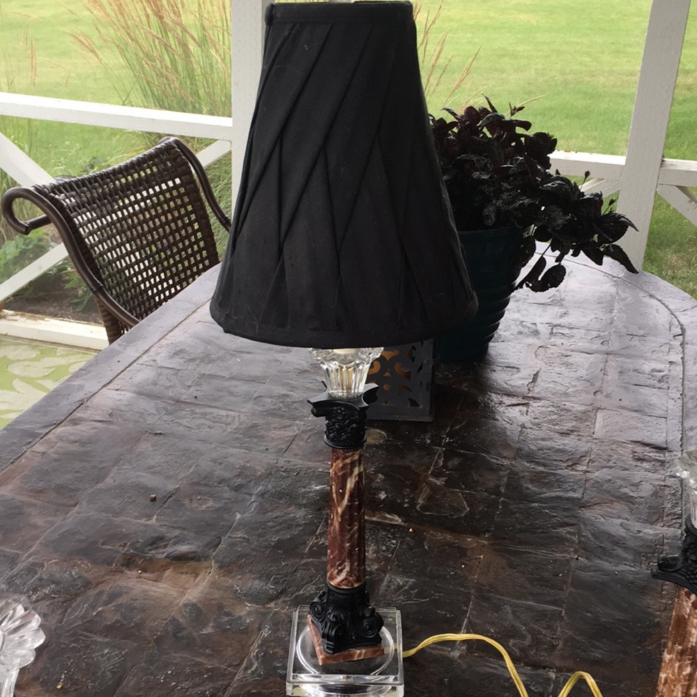 Marble lamp